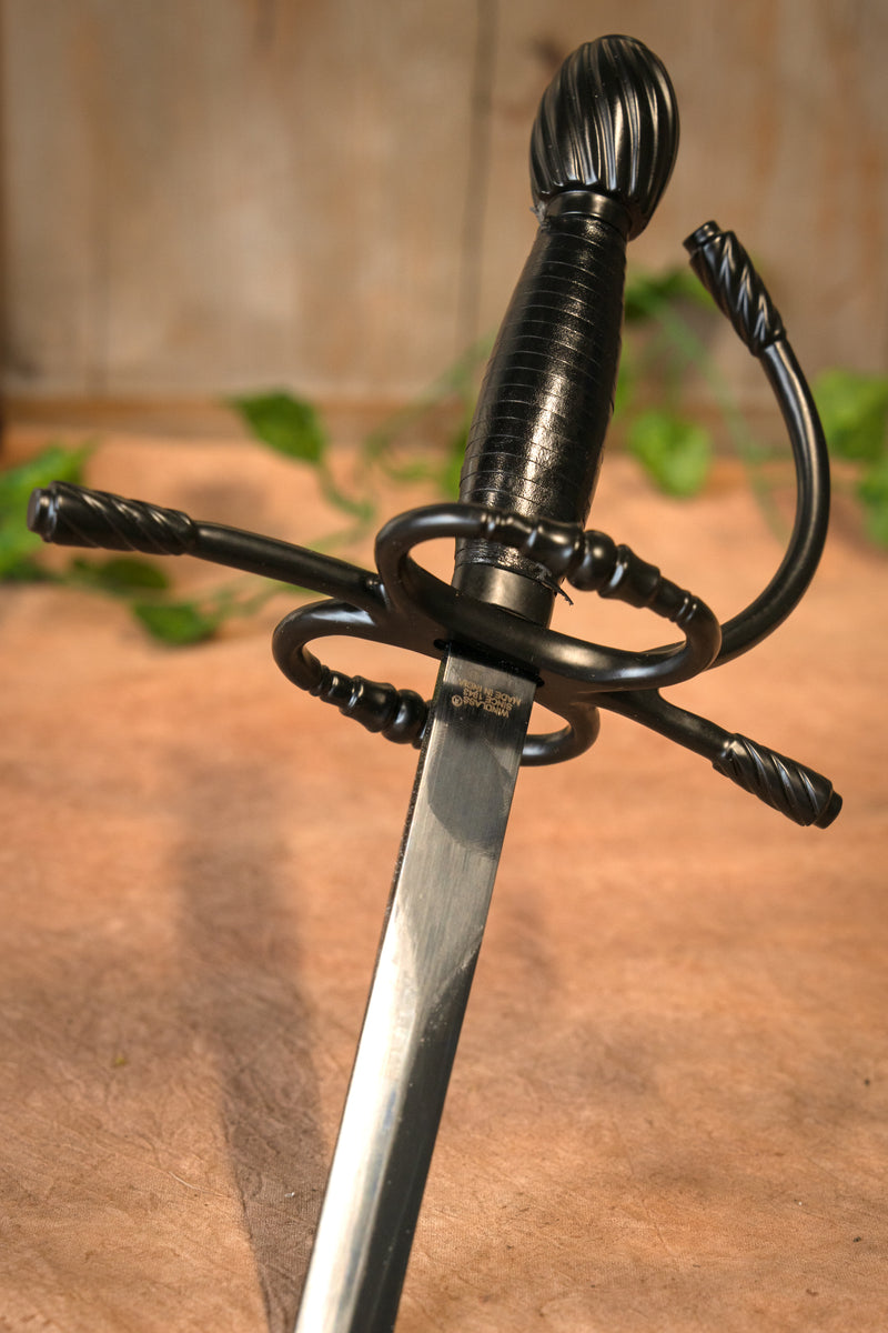 Zwarte piraten rapier Jack, semi-scherp