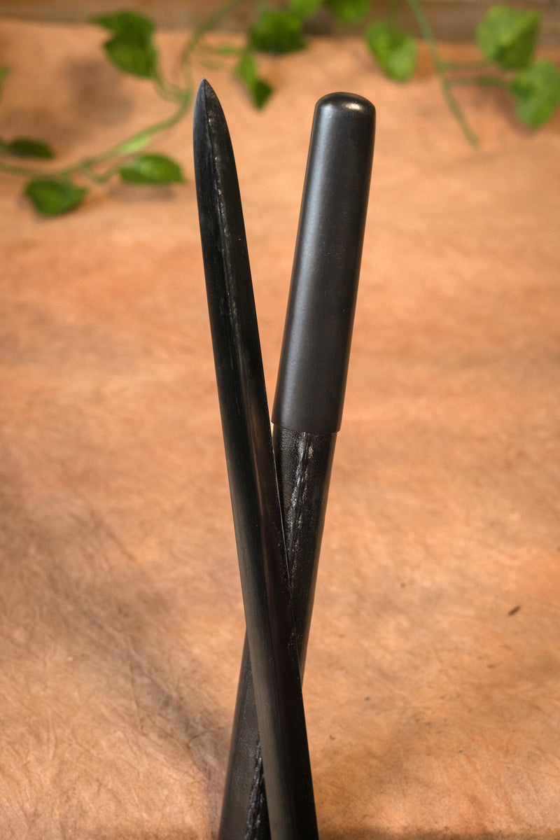 Zwarte piraten rapier Jack, semi-scherp