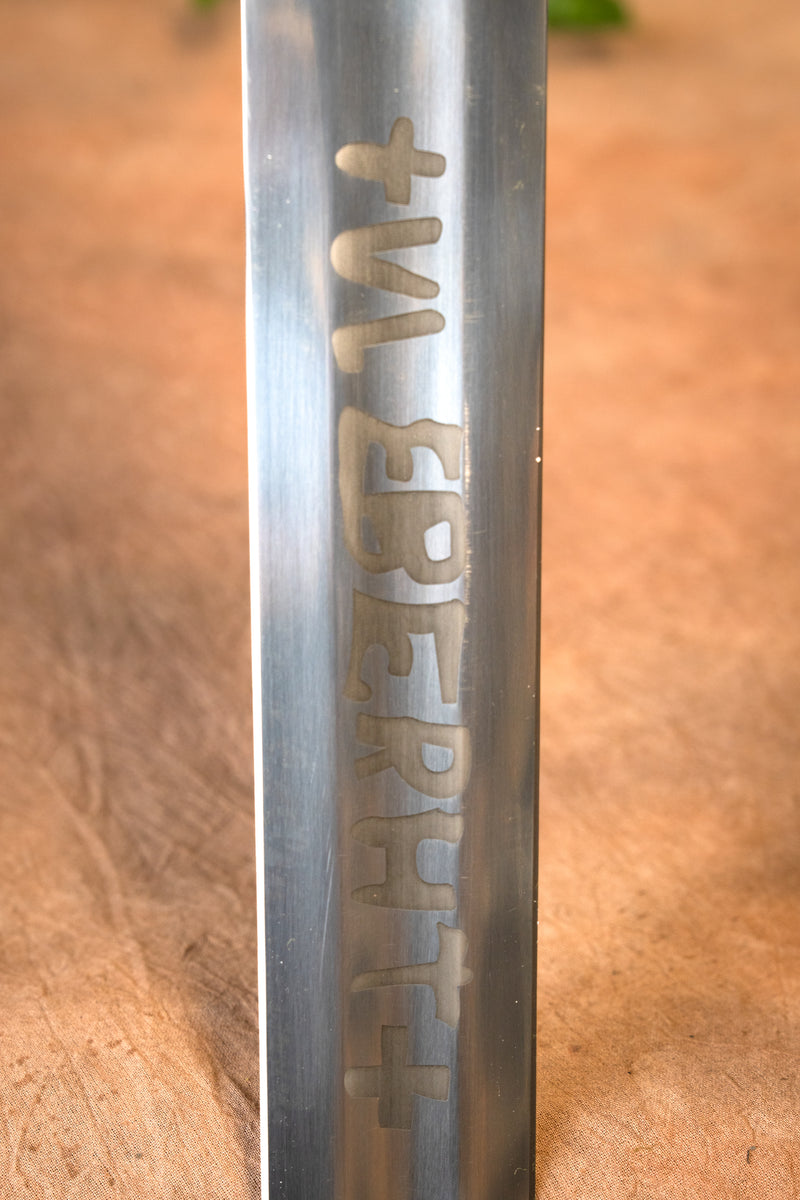 Vikingzwaard Ulfberht, semi-scherp