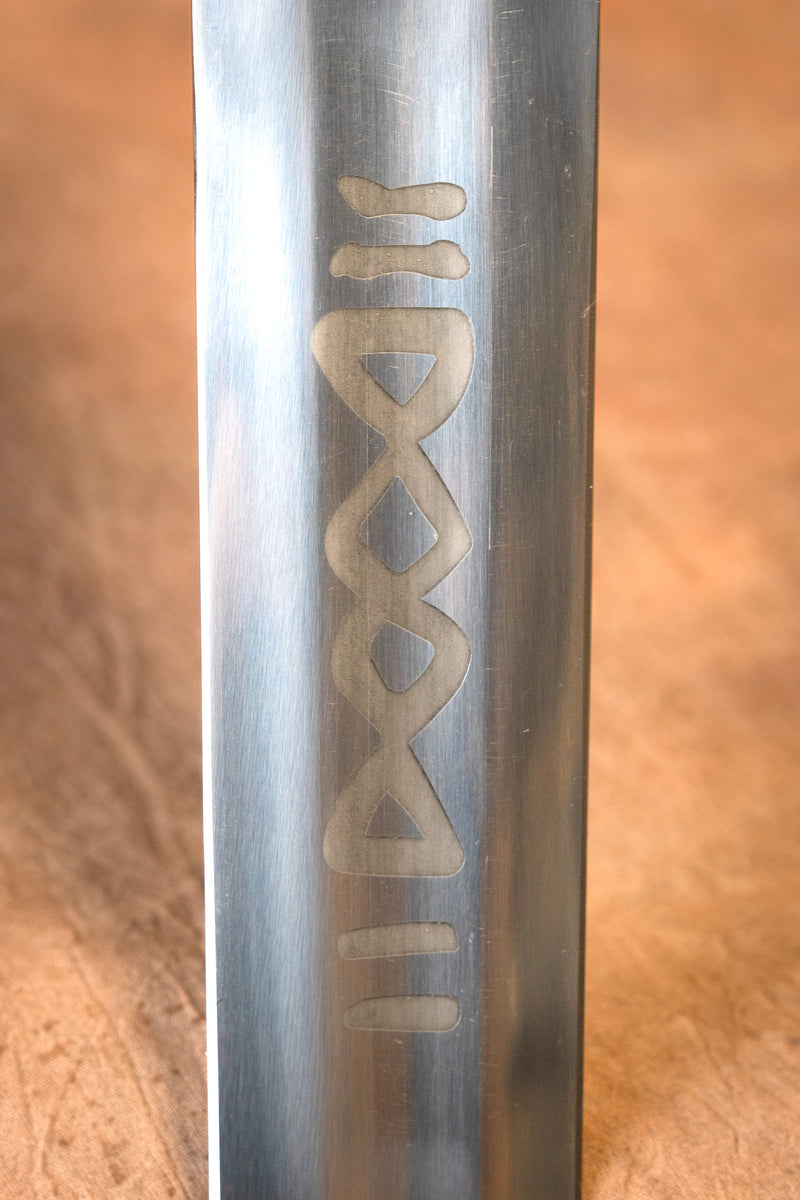 Vikingzwaard Ulfberht, semi-scherp