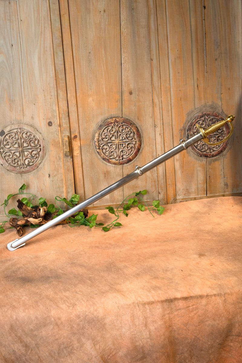 Hofdegen Amerikaanse Burgeroorlog, semi-scherp