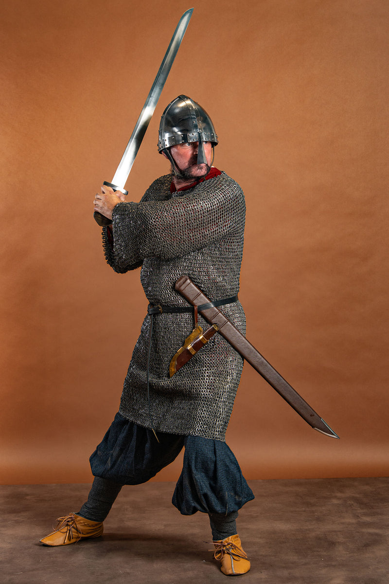 Ringbrynje, ubearbejdet, fjederstål 8 mm 