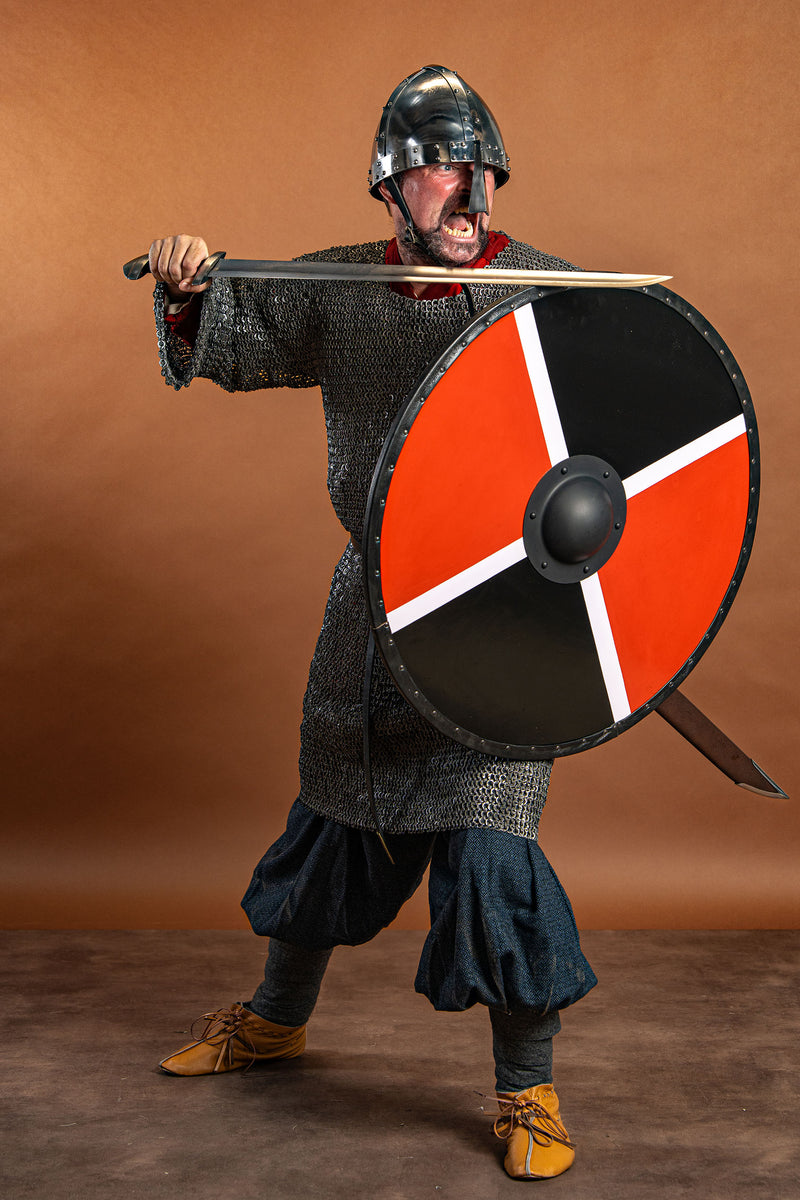 Ringbrynje, ubearbejdet, fjederstål 8 mm 