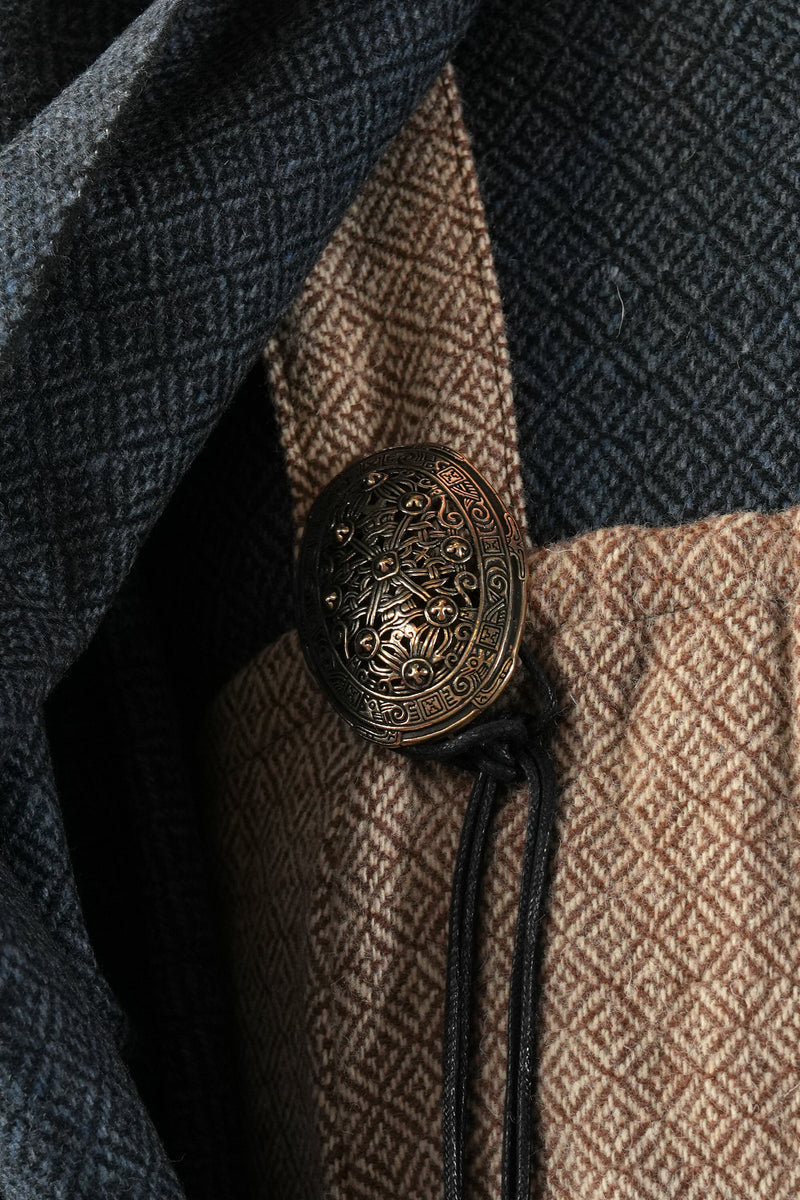 9:e århundradets Vikingasköldpadda brosch, Borre-stil, brons, pris per styck 