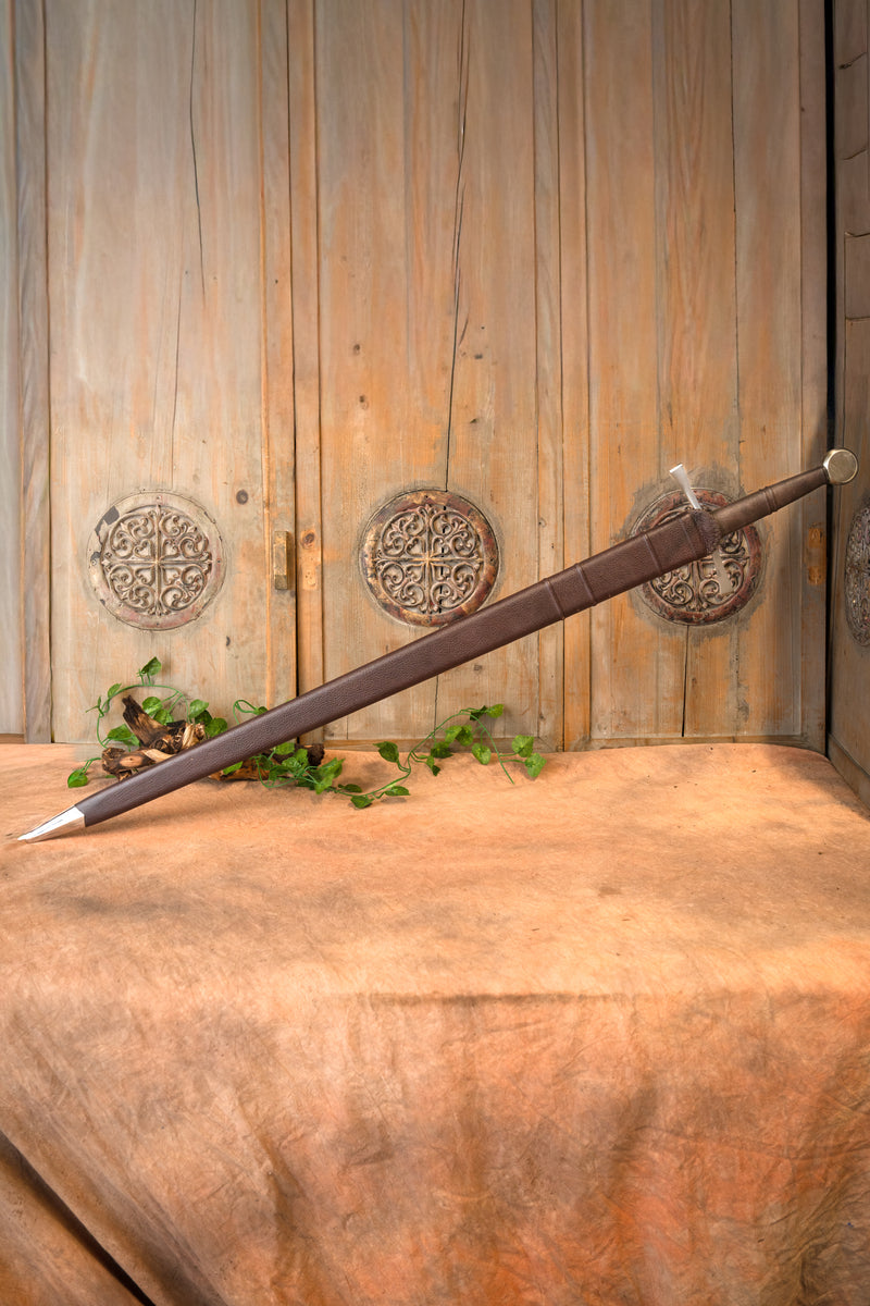 Épée bâtarde, trempé, semi-tranchant 