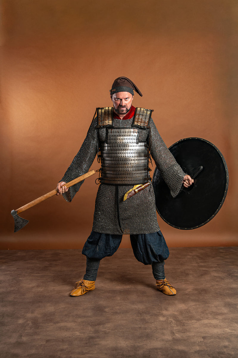 Corazza lamellare vichinga Visby 