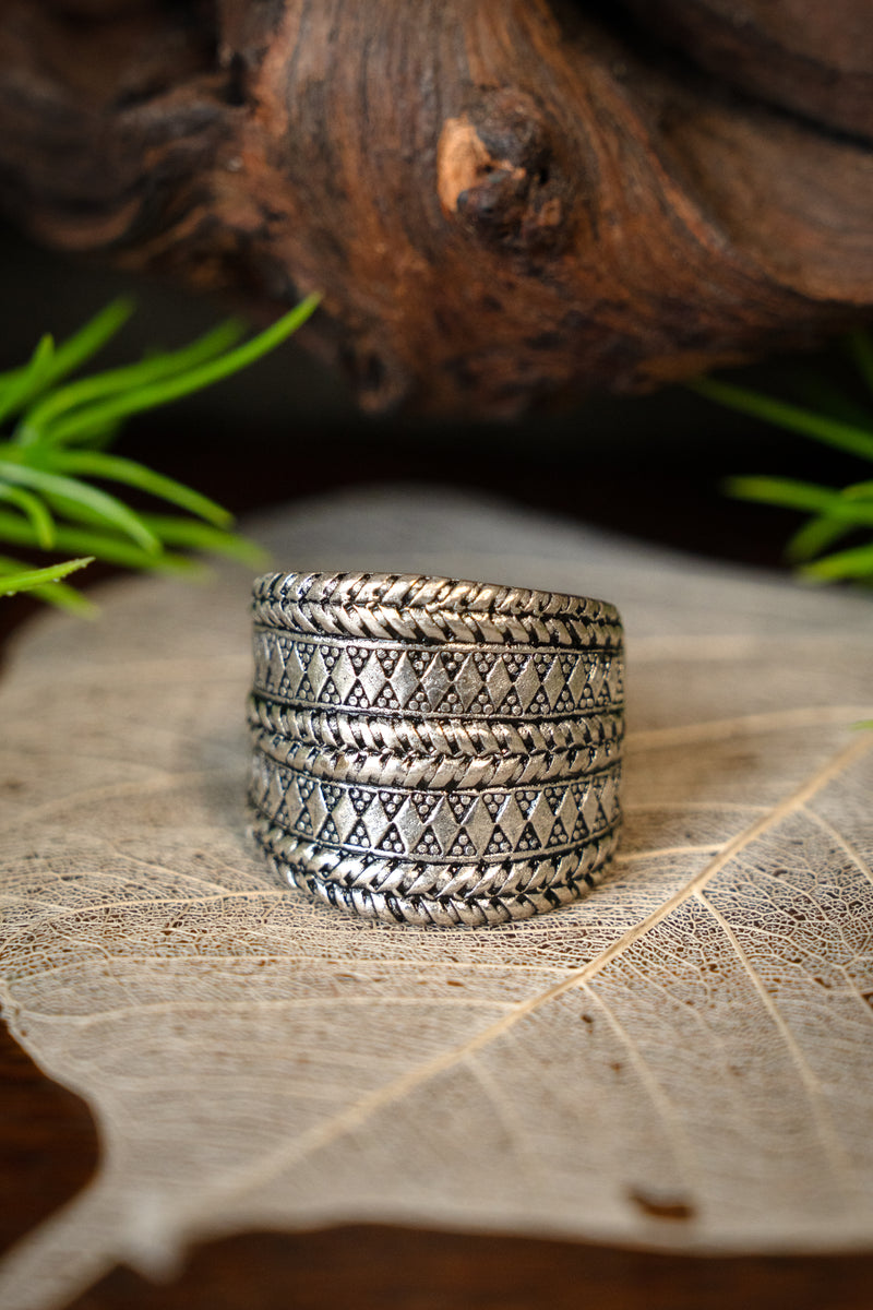 9e-10e eeuwse Vikingring Gotland, verzilverd brons