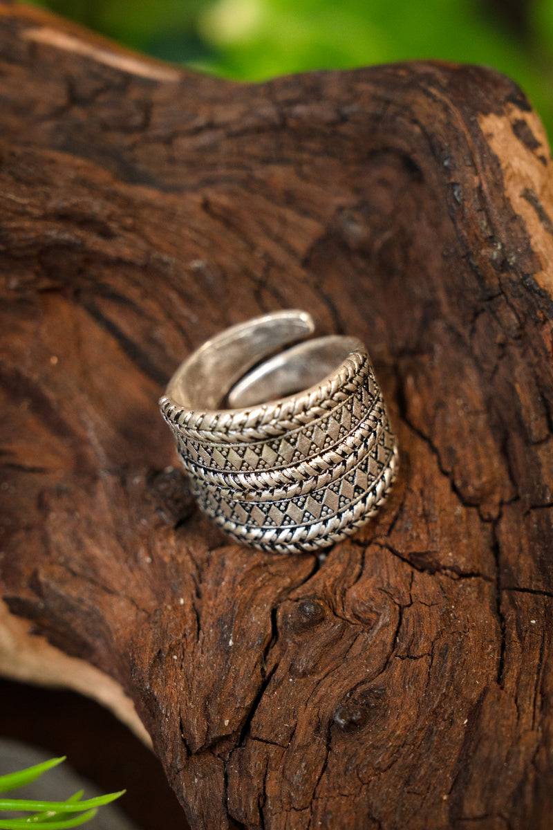 9e-10e eeuwse Vikingring Gotland, verzilverd brons