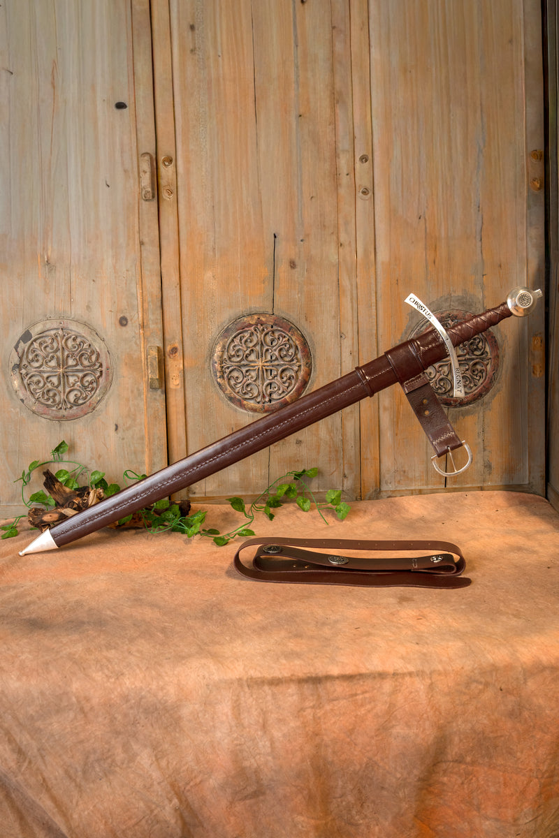 Middeleeuws tempeliers zwaard Bohemond II, semi-scherp