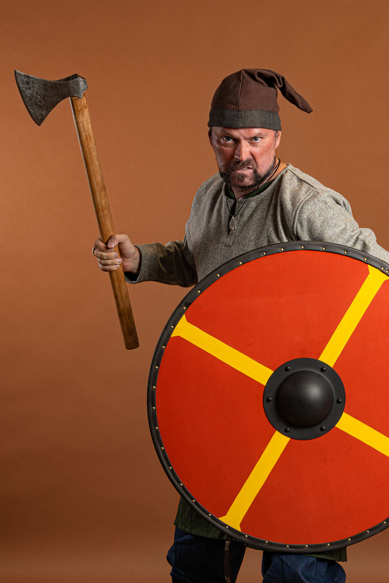 Viking muts Toki, bruin