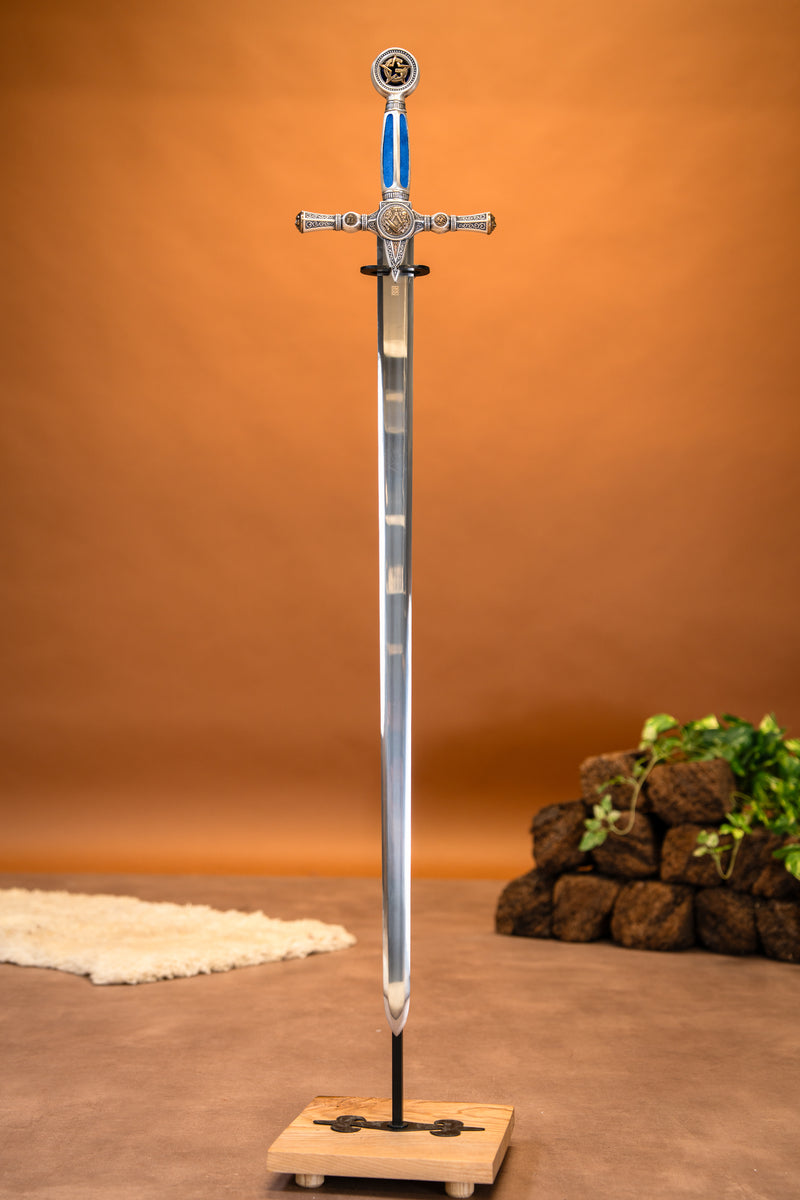 Épée de franc-maçon, semi-affûtée 