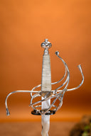 Rapier met flambergekling, semi-scherp