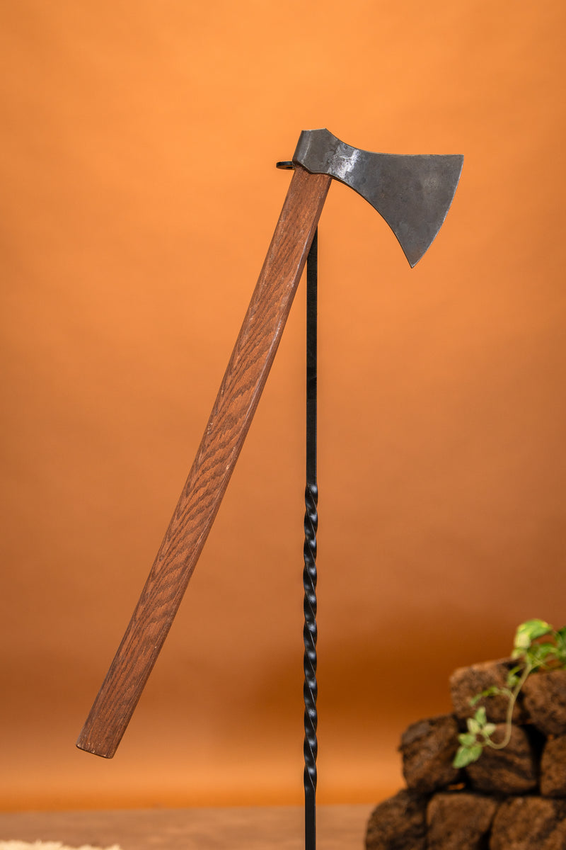 Viking bijl Braga, type H, bot (battle-ready)