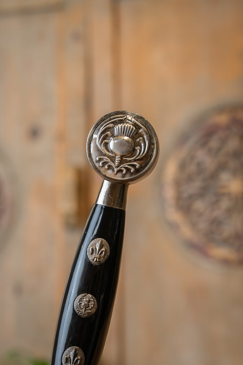 Claymore avec fourreau, semi-tranchant 