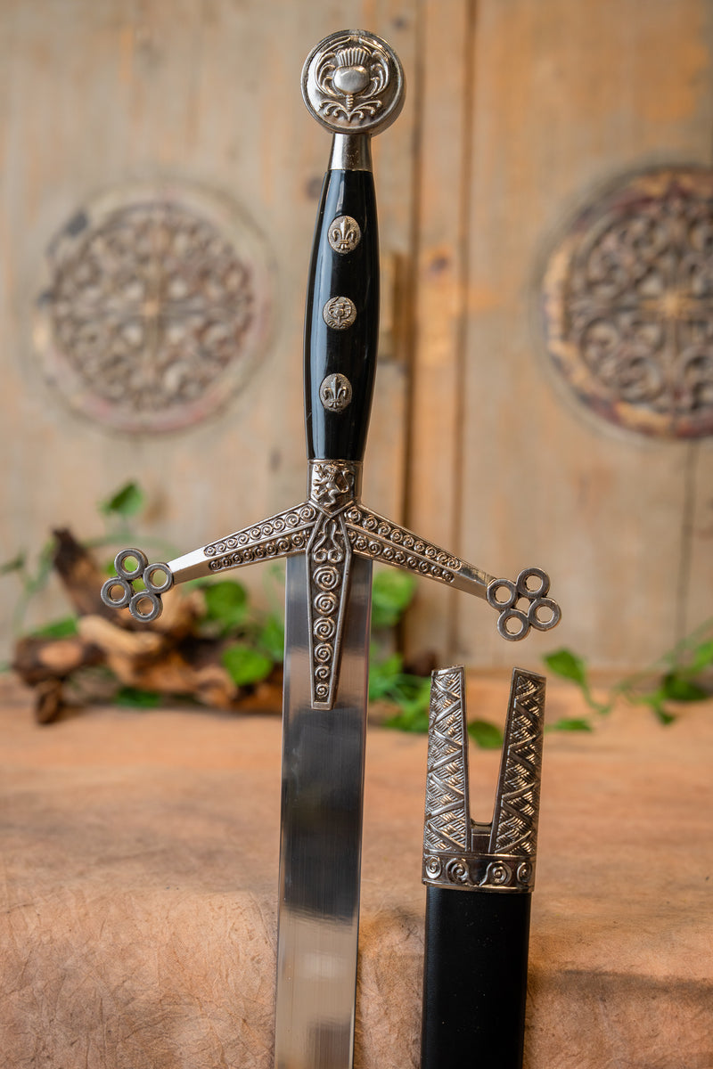 Claymore met schede, semi-scherp