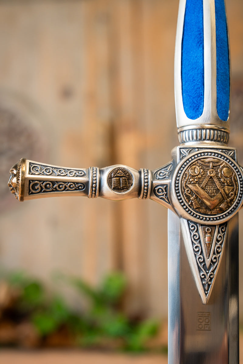 Épée de franc-maçon, semi-affûtée 