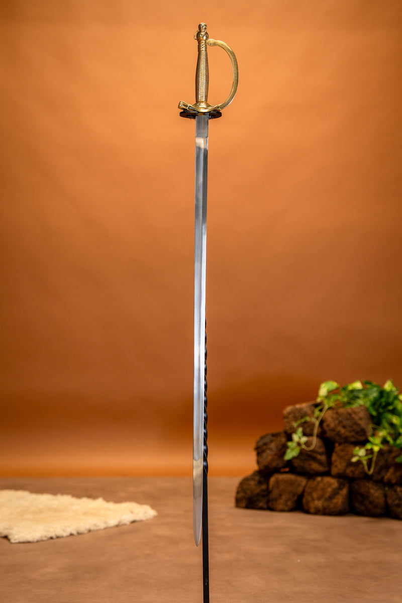 Amerikansk spadroon, halvvass 