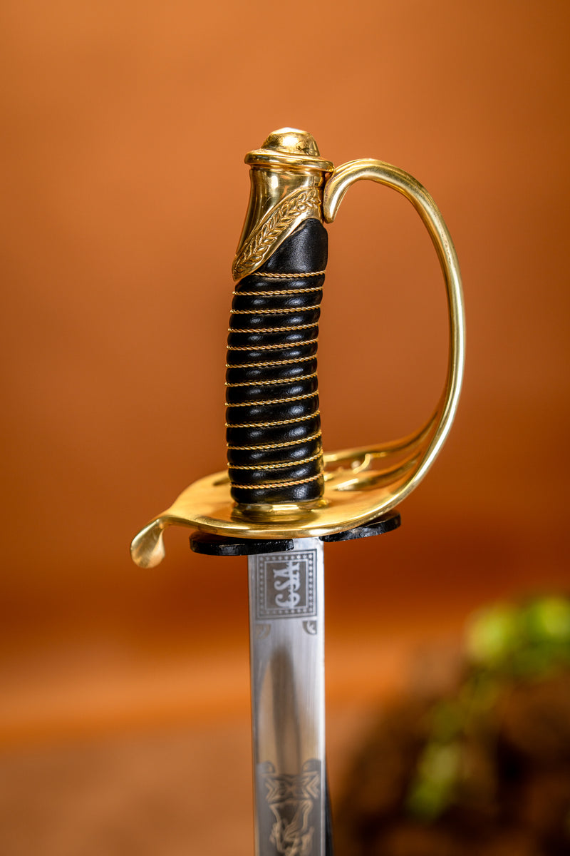 Amerikaanse Burgeroorlog sabel Confederatie, semi-scherp