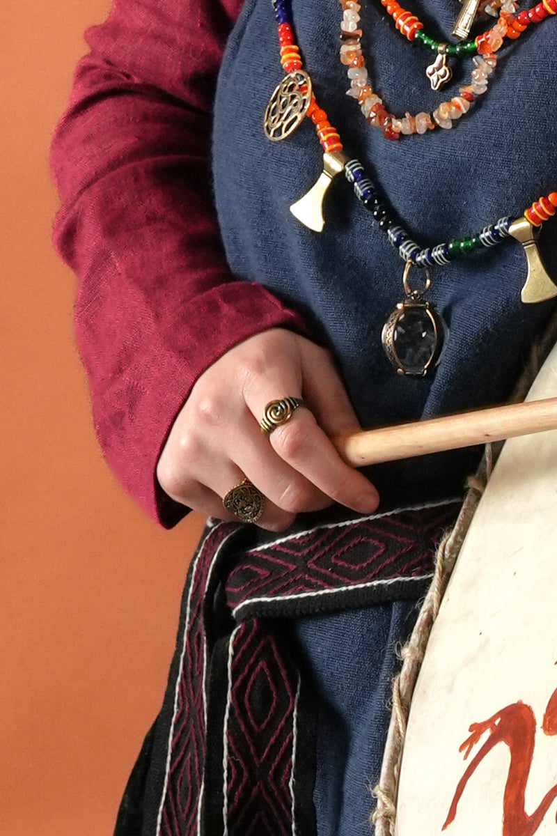 Angelsaksische ring 7e-8e eeuws, brons