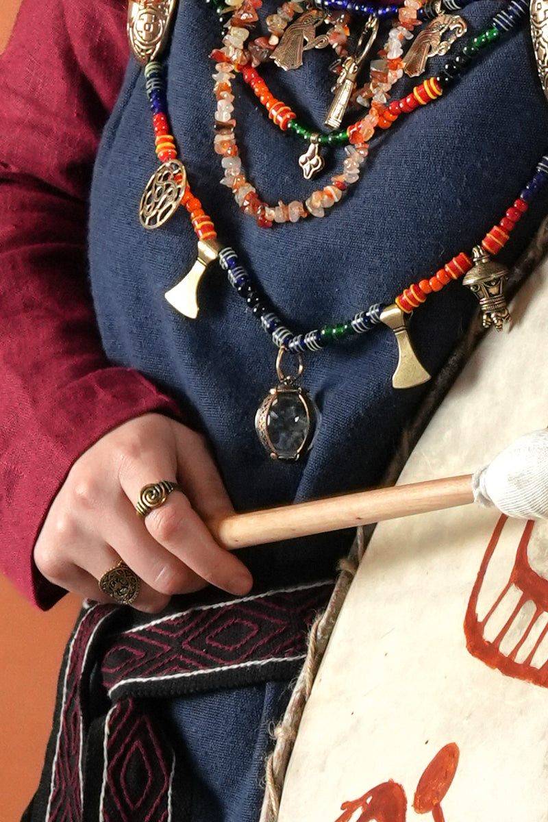 Frankische bergkristal, brons