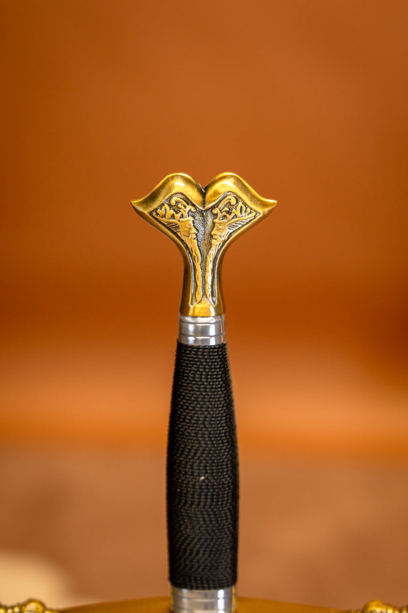 Charles V épée avec fourreau, semi-affûté 