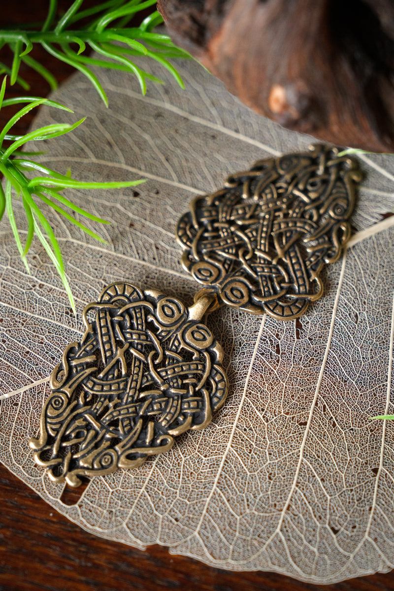 Irsk kappe lukning, bronze