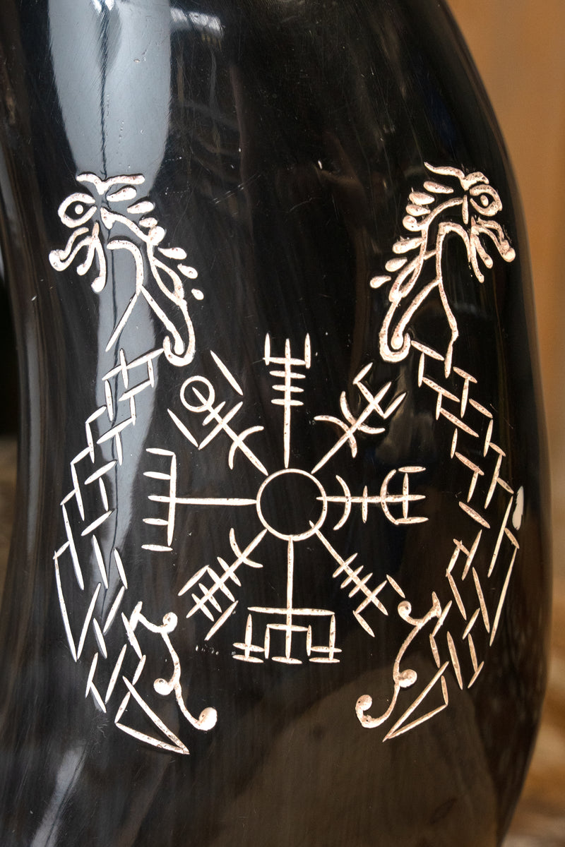 Viking hoorn mok Jormungandr, 500-650 ml