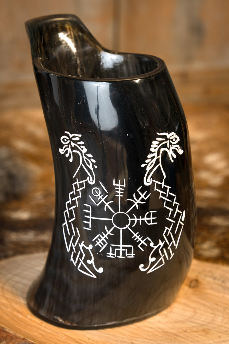 Viking hoorn mok Jormungandr, 500-650 ml