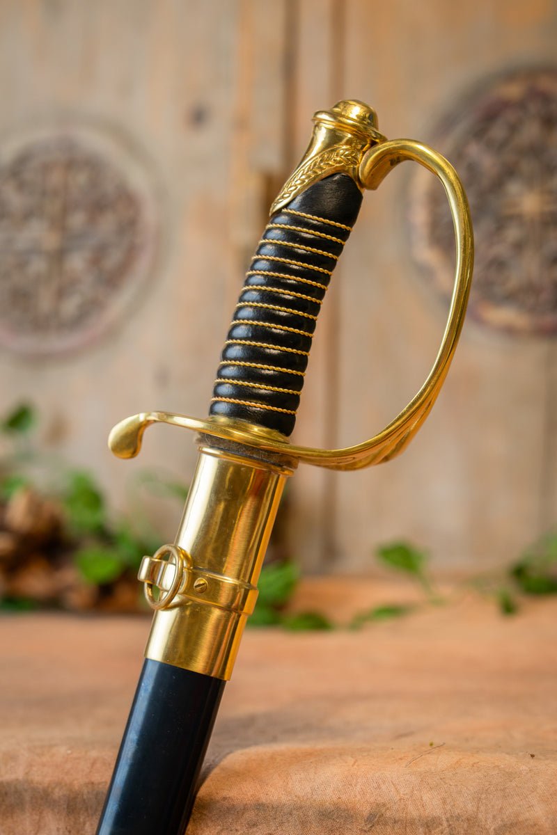 Amerikaanse Burgeroorlog sabel Confederatie, semi-scherp