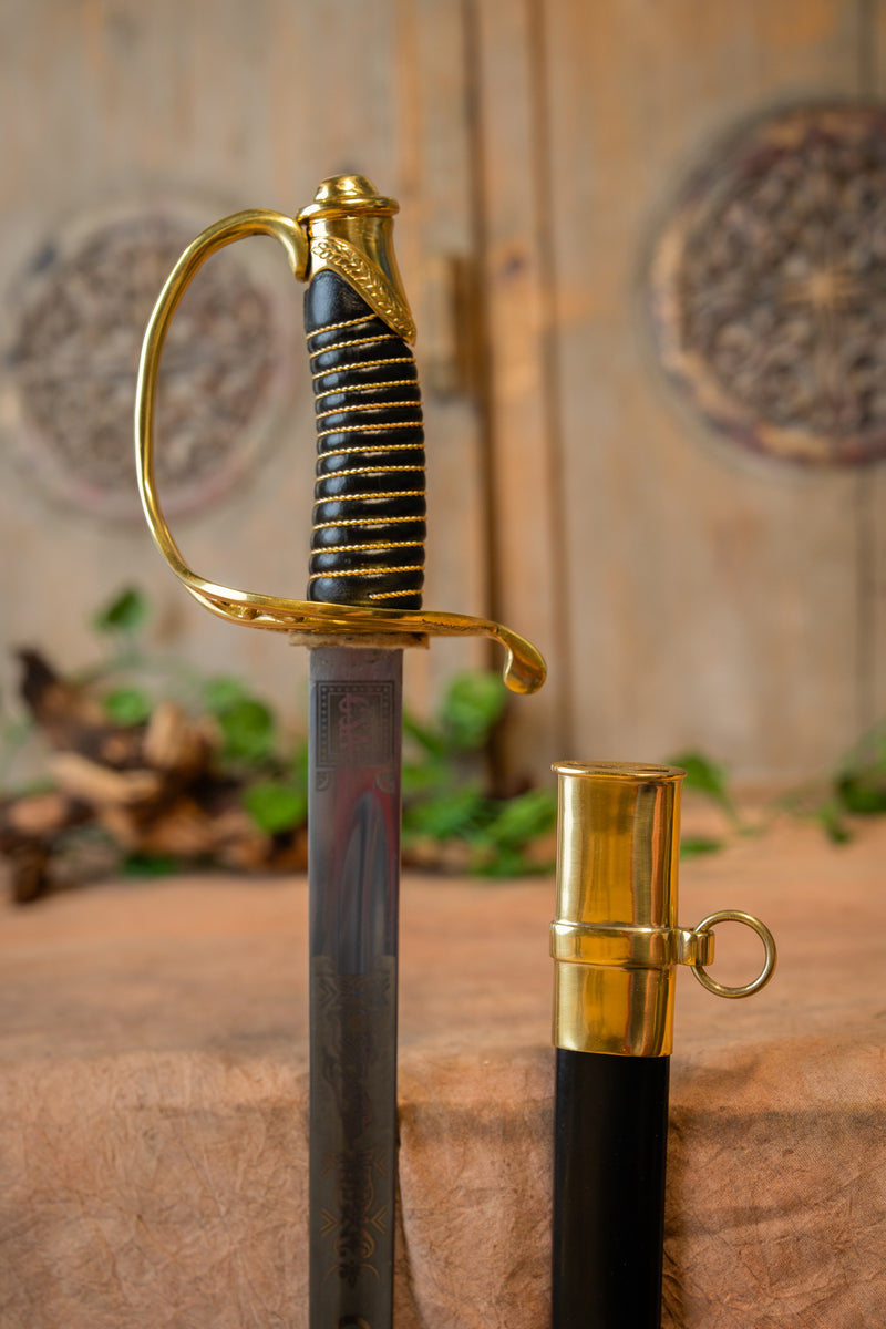 Amerikanska inbördeskriget sabel Konfederationen, halvvass 