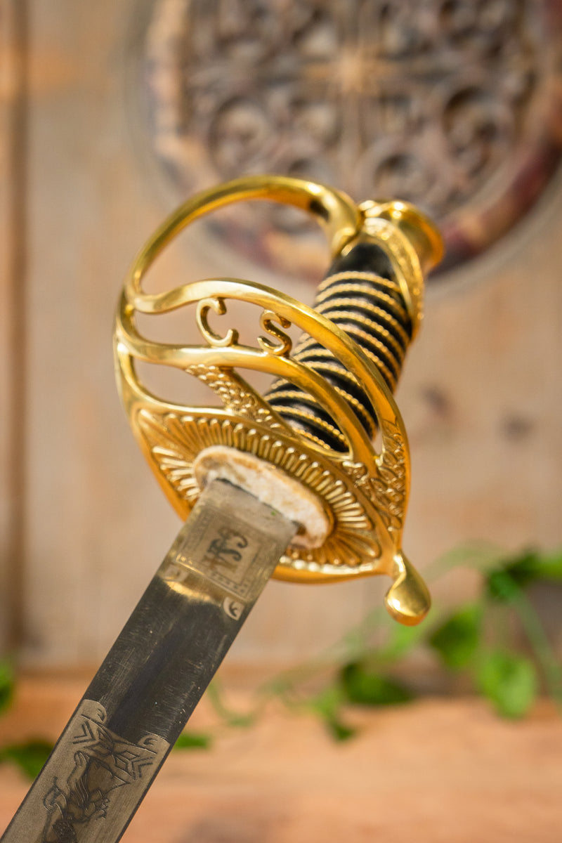 Amerikaanse Burgeroorlog sabel Confederatie, semi-scherp