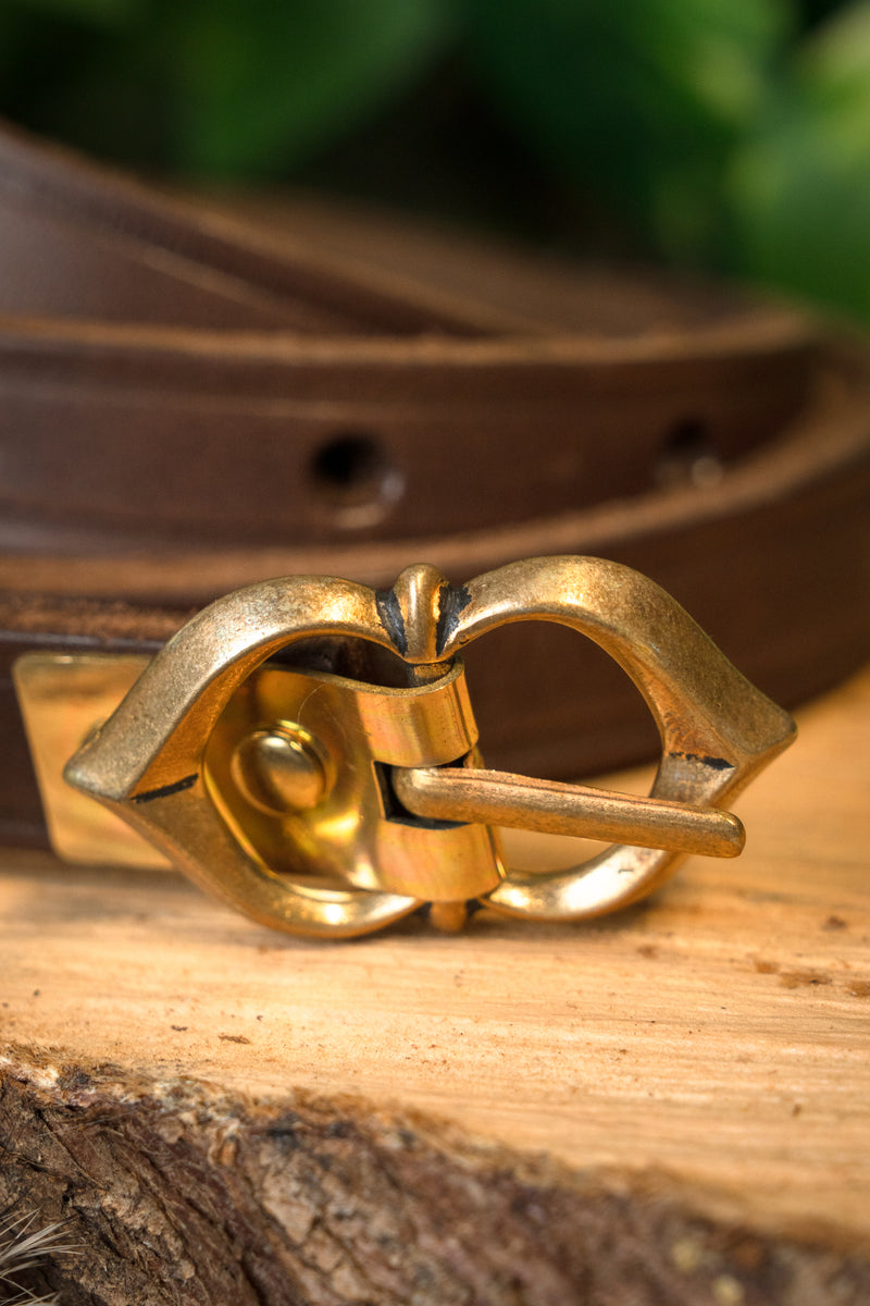 15:e århundradet bälte Warwick, 151 cm, brun 