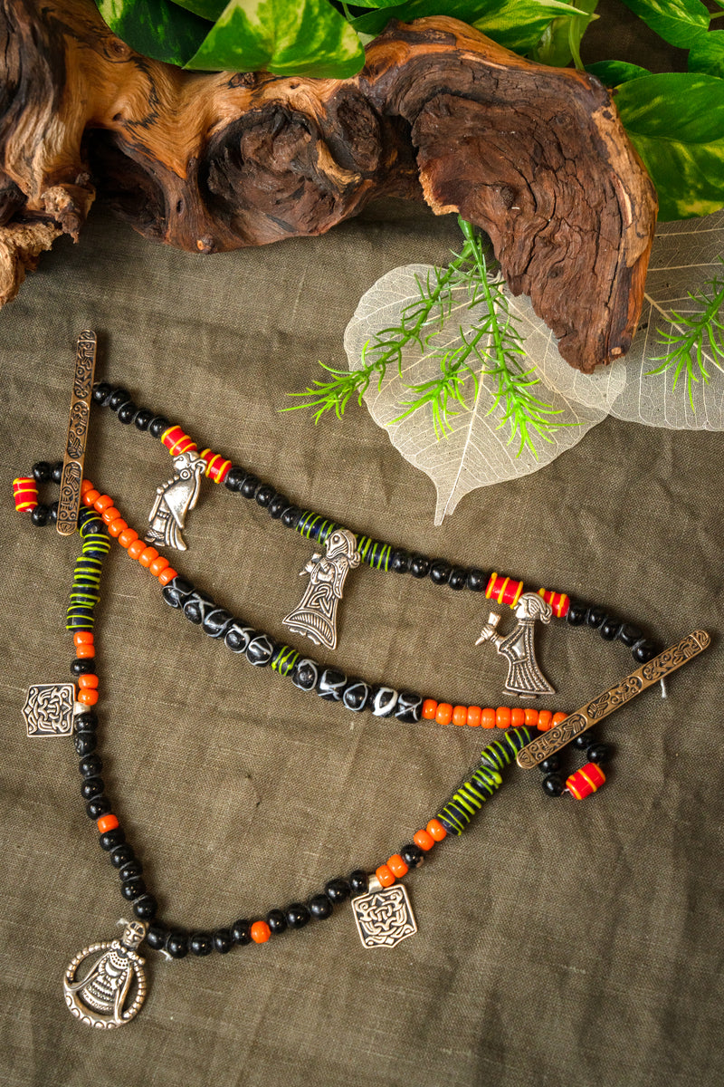 Viking glaskraal Birka, 5 stuks