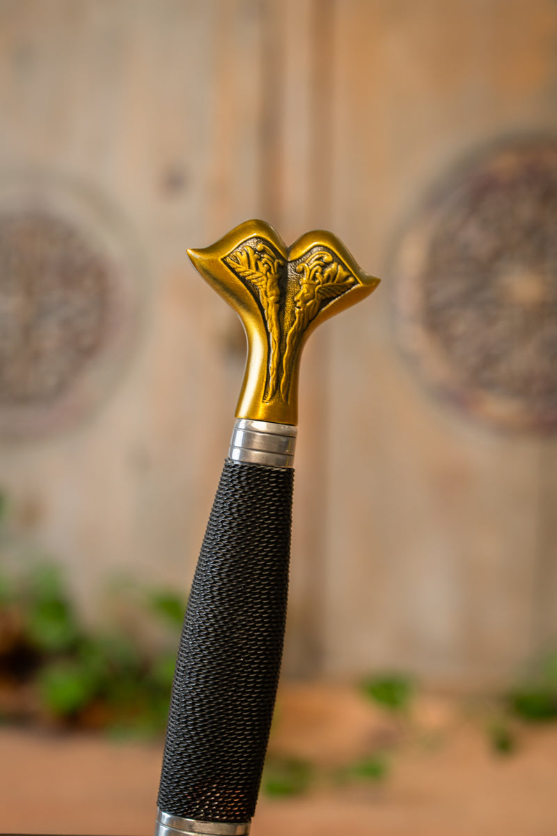 Charles V épée avec fourreau, semi-affûté 