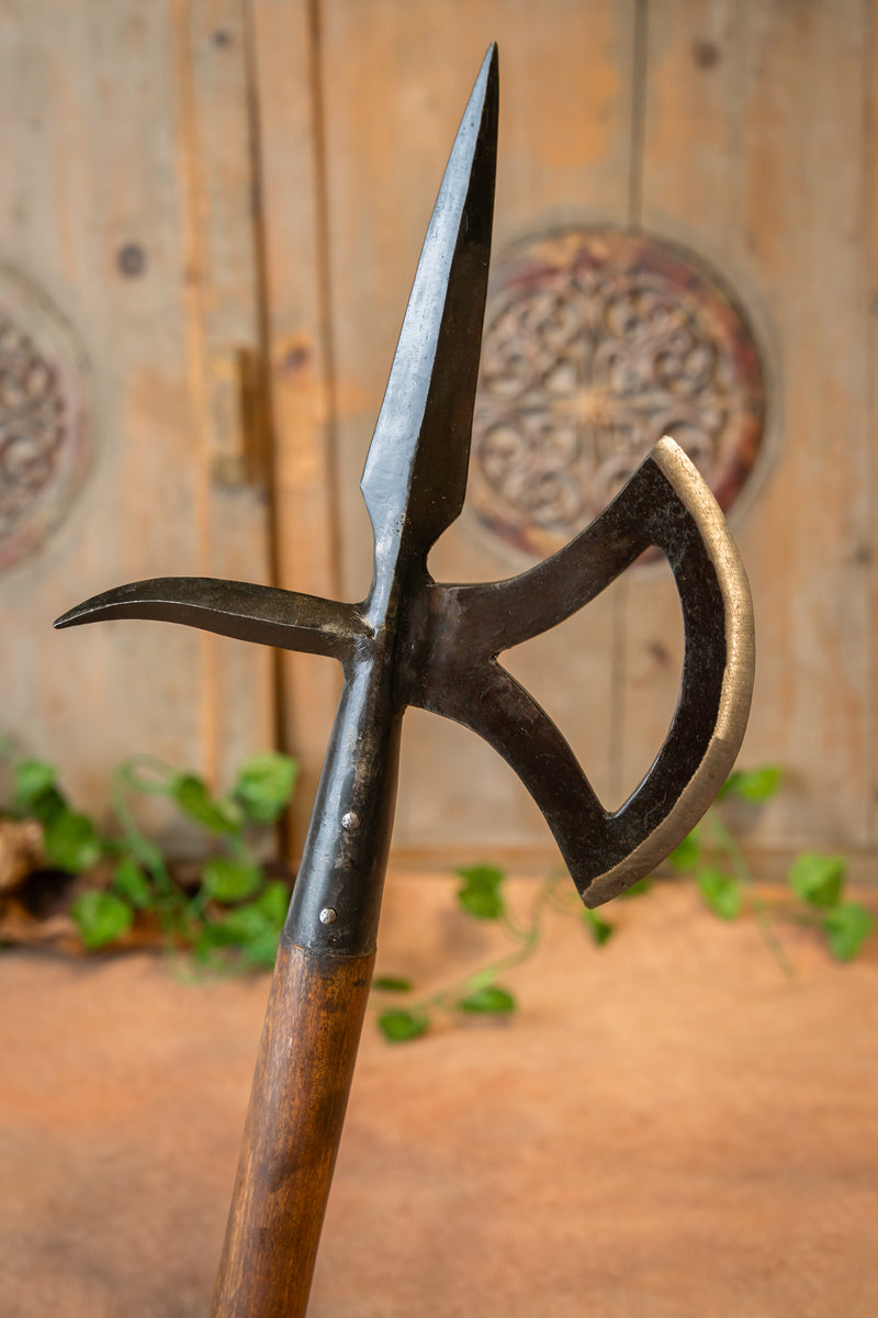 hache d'armes du 15e siècle, semi-tranchant 