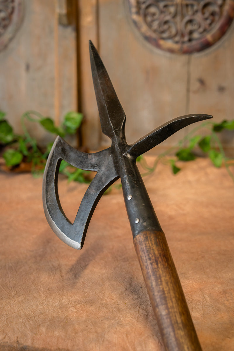 hache d'armes du 15e siècle, semi-tranchant 
