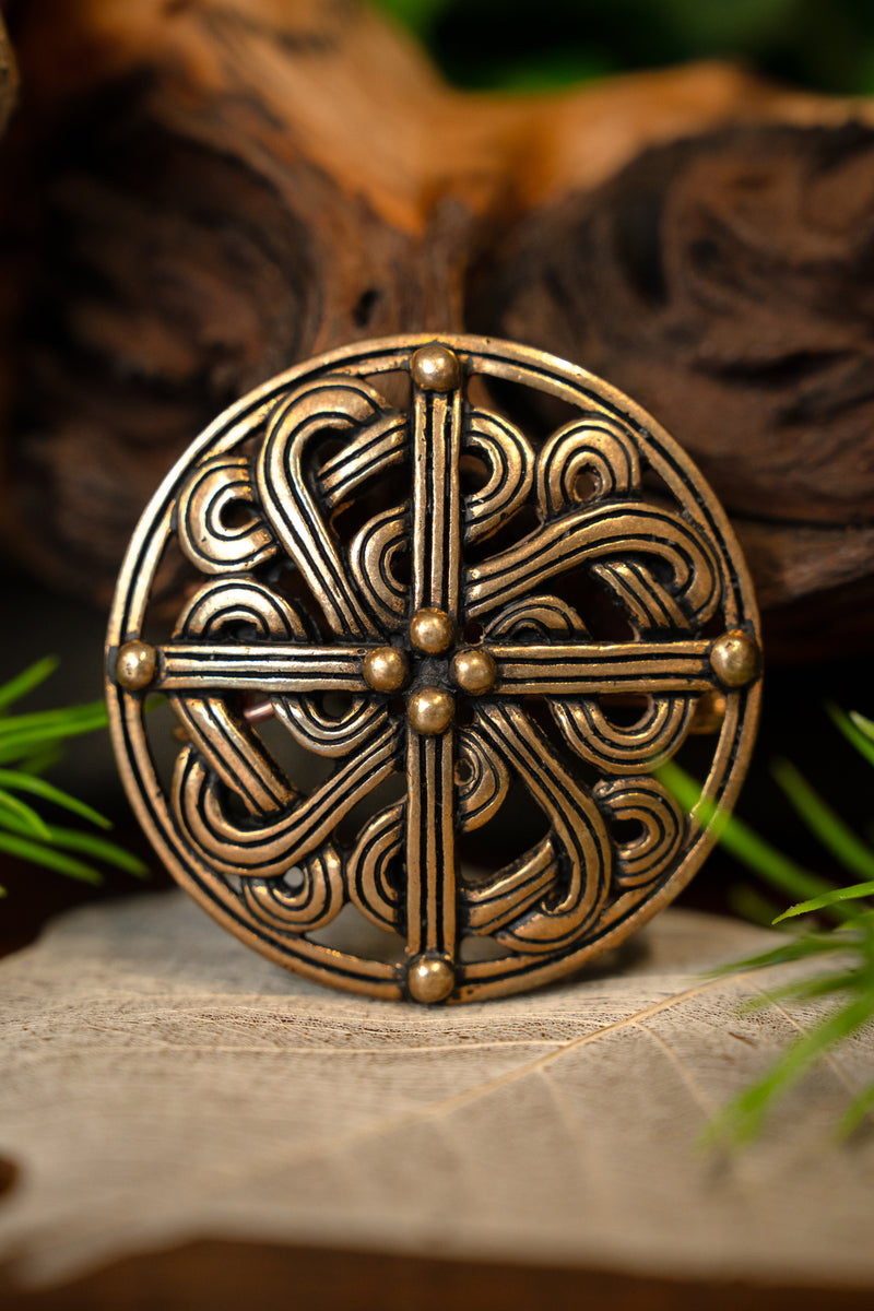 10e eeuwse Vikingbroche, brons