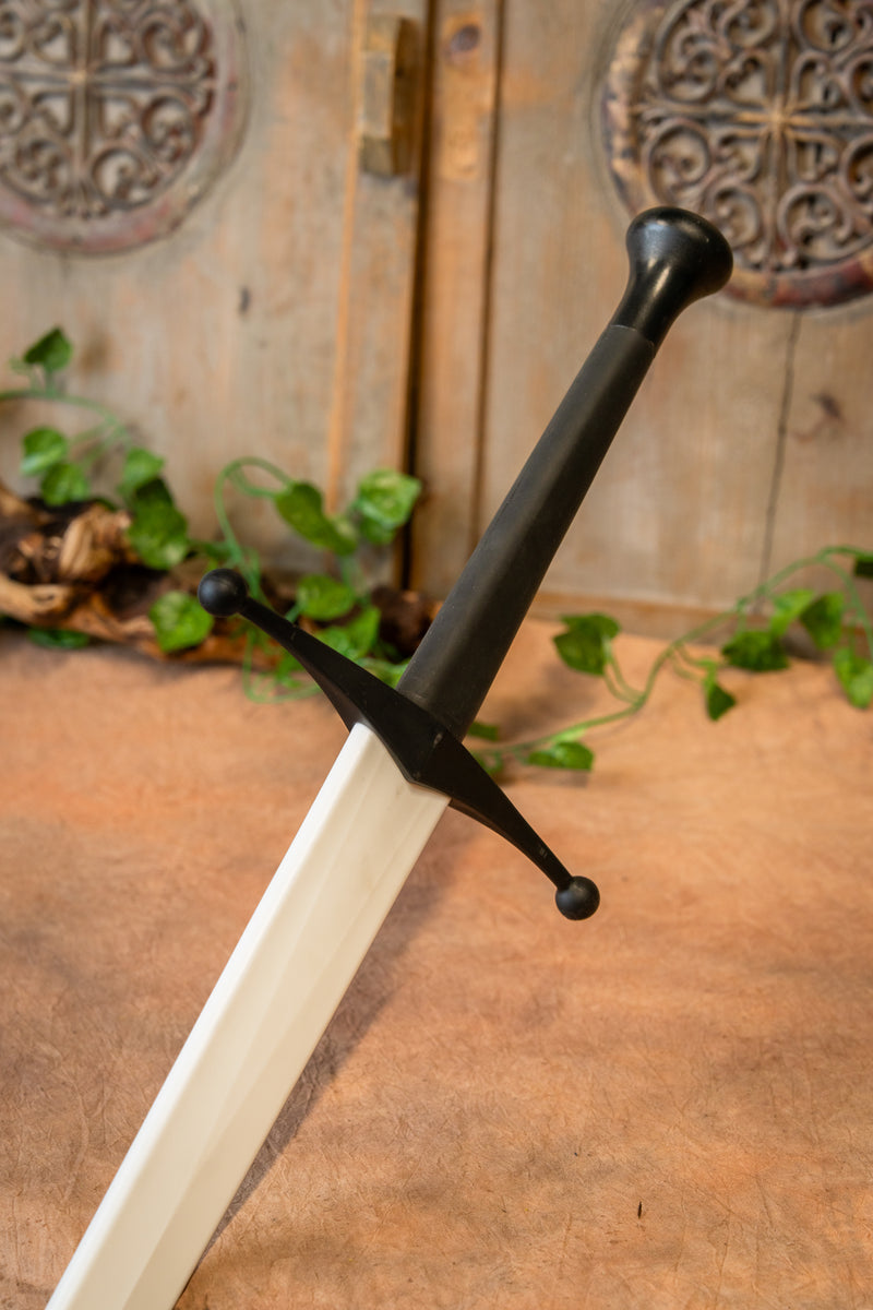 Miecz półtoraręczny HEMA czarny-biały 