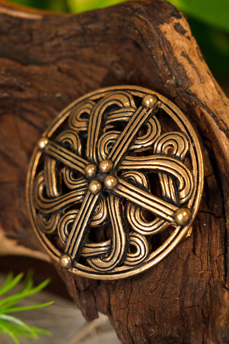 10e eeuwse Vikingbroche, brons
