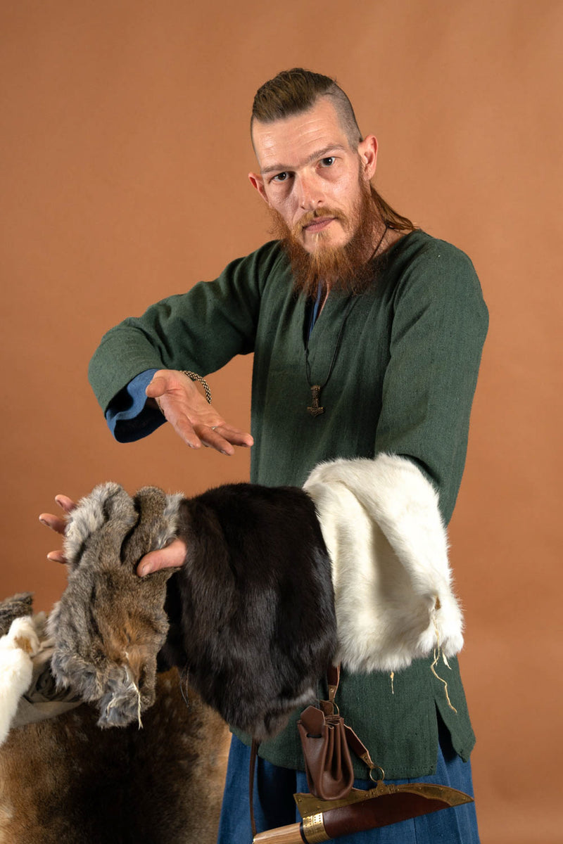 Konijnenbont - Grijs