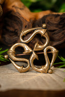 Romeinse trompetfibula, brons