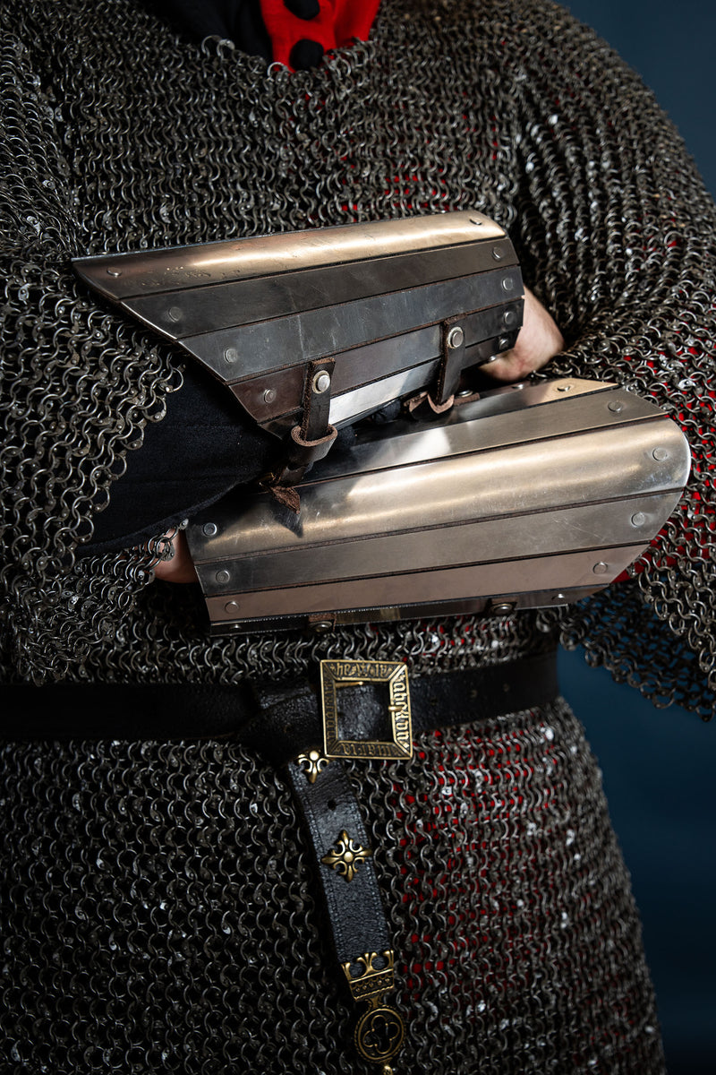 Stalen bracer, onderarmbeschermer, 1.6 mm