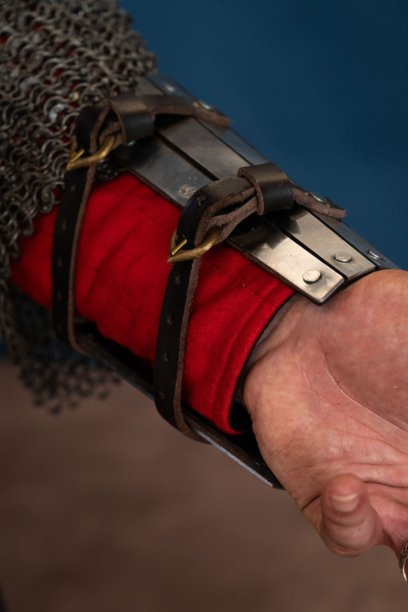 Stalen bracer, onderarmbeschermer, 1.6 mm