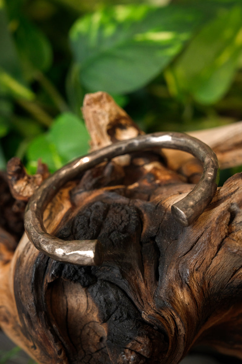 Merowingische Armband, versilberte Bronze 