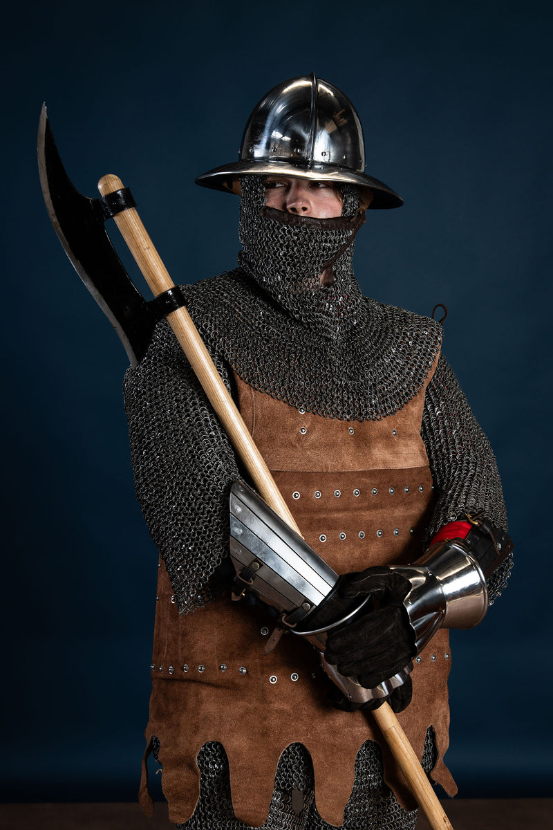 Kettle hat, 14th–15th century, 2 mm (battle-ready)