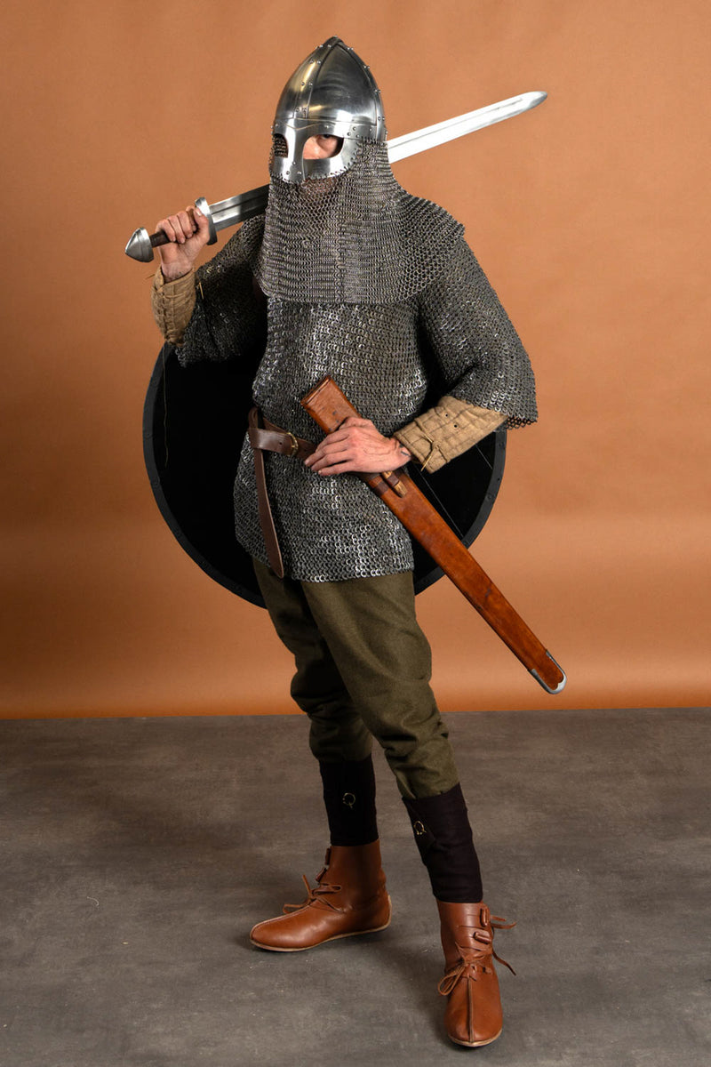 9e eeuws Vikingzwaard Torshov, bot (battle-ready)