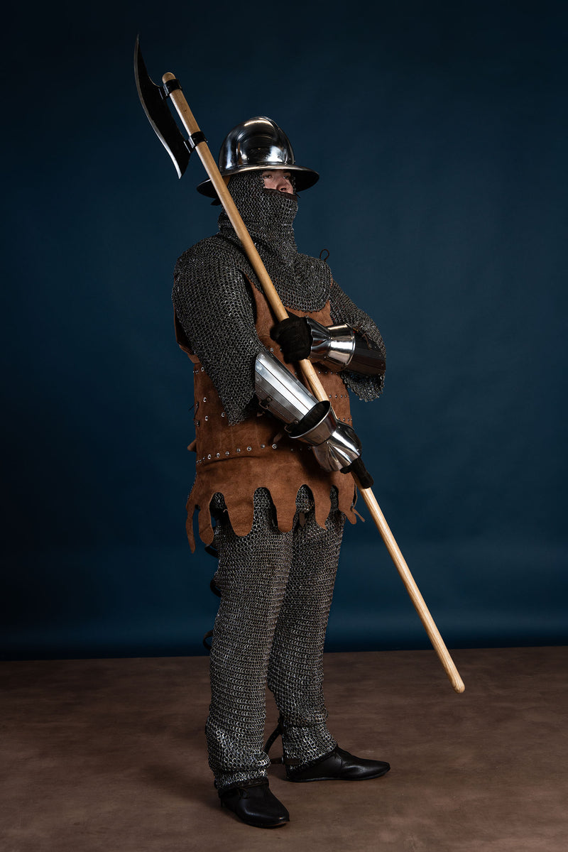 Voulge du 15e siècle, semi-tranchante 