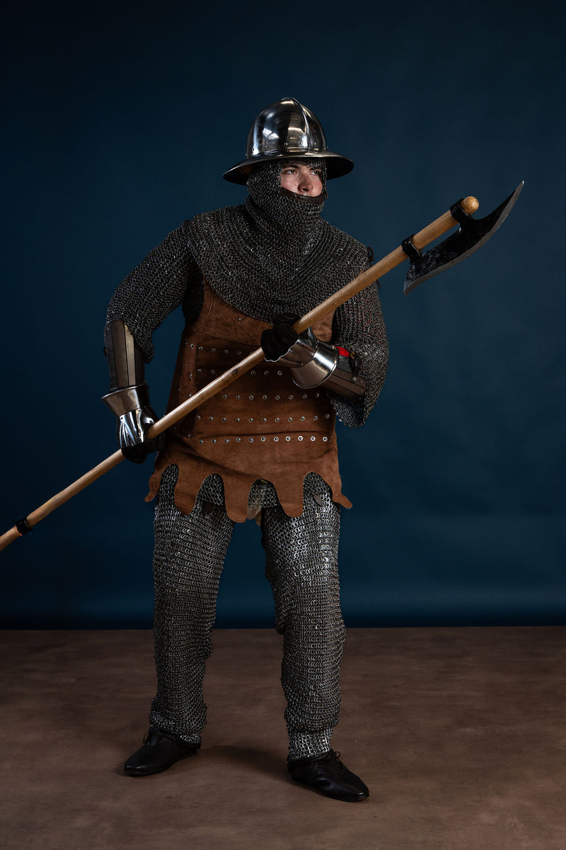 Kettle hat, 14th–15th century, 2 mm (battle-ready)