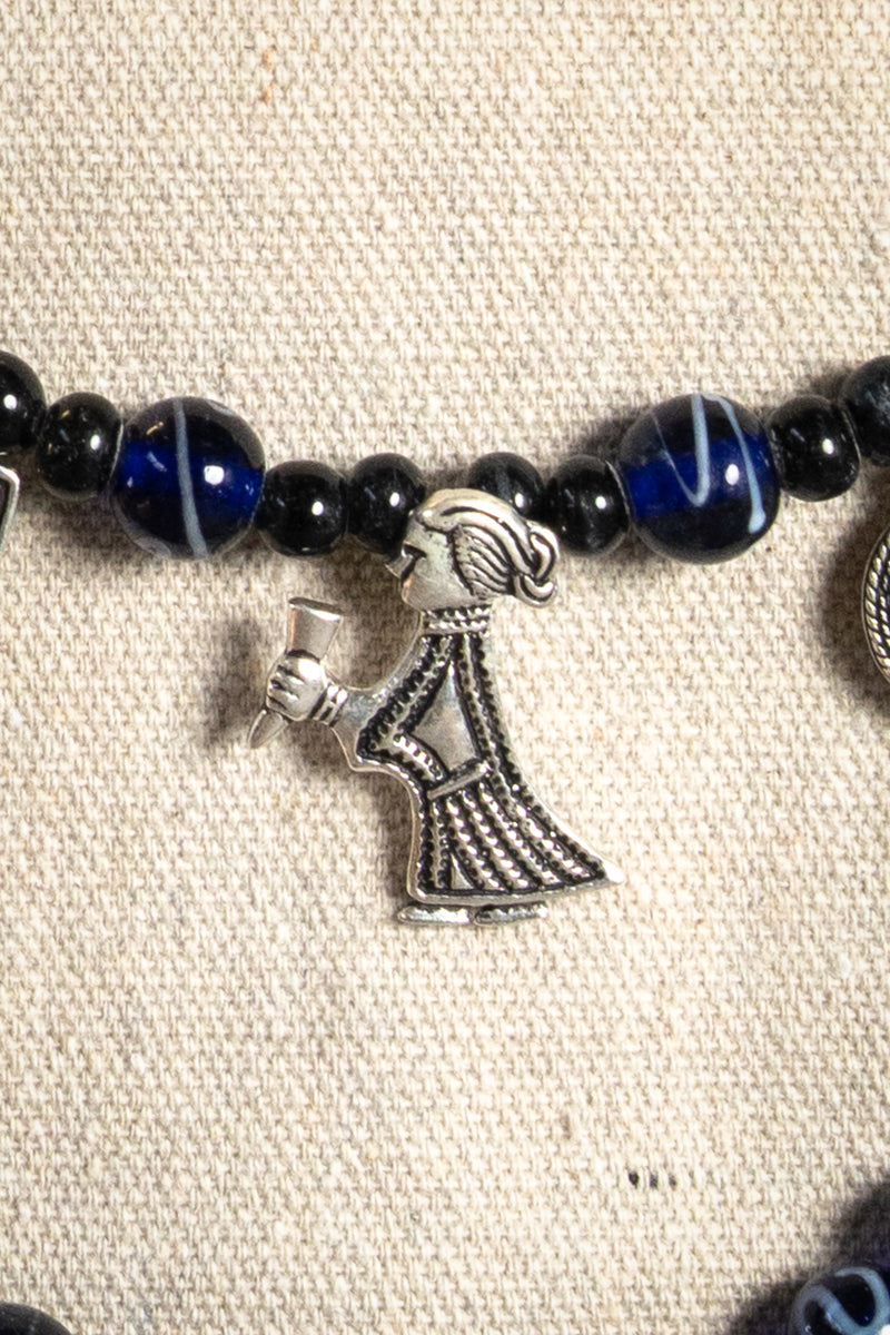 Valkyrie van Klinta, verzilverd brons