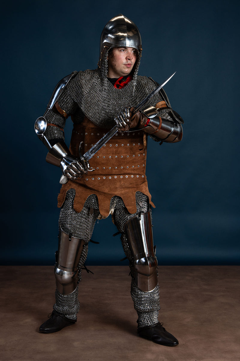 15e eeuwse Milanese cuisses, 1.6 mm